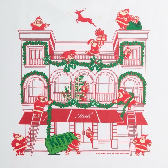 Kithmas Comic Santa Rodeo Tee - Picture 6 of 6